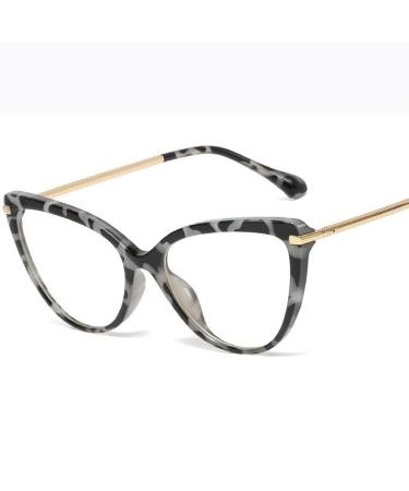 Buli cat eye reading glasses Schildpatt reading help glasses women reading glass glasses with presumption spring hinge oversize Cateye (color: g size: +3.50)
