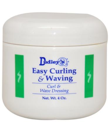 Dudley's Easy Curling & Waving Dressing Wax 4 oz 4 Ounce