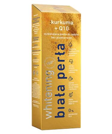 vita product WHITE PERTA WHITE PER WHITENING WHITENING TOOTHPASTE WITHOUT DISCOLOR TURMERIC 75ML 75 ML