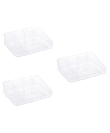 FOMIYES 3pcs box Desktop Powder Acrylic Shadow Eye Organizer Lipsticks Storage Blusher Display Makeup mediumx3pcs Picture 1x3pcs