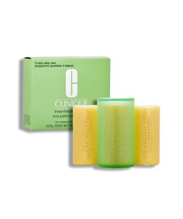 Clinique 3 x 50g Mild Little Soap for Unisex - Gentle Cleansing Bar Set - Buy Online on GoSupps.com