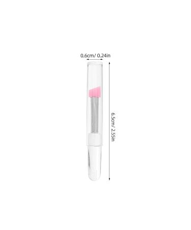 Silicone Eye Makeup Brush Set - 6pcs Eye Shadow & Lip Brushes with Caps | Premium Face Care Accessories - Buy Online on GoSupps.com