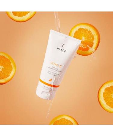 IMAGE Skincare VITAL C Hydrating Hand & Body Lotion - Brightening & Moisturizing with Vitamin C, Shea Butter, Hyaluronic Acid - 6 oz - Buy Online on GoSupps.com