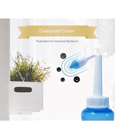 KTS Neti Pot Sinus Rinse Kit 300ml - Allergies Relief for Adults & Kids - Buy Online on GoSupps.com