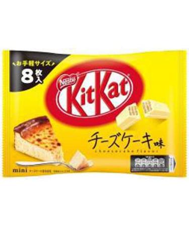 NEW LIMITED Japanese Kit Kat mini cheesecake flavor 8 Mini Bars (Japan Import)