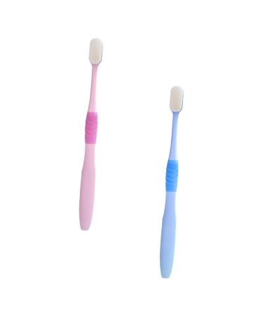 Angoily 2pcs soft toothbrush small head captivity pregnant woman pp