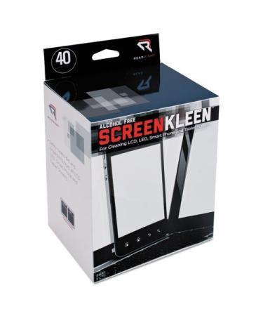 ScreenKleen Alcohol-Free Wet Wipes Cloth 5 x 5 40/Box