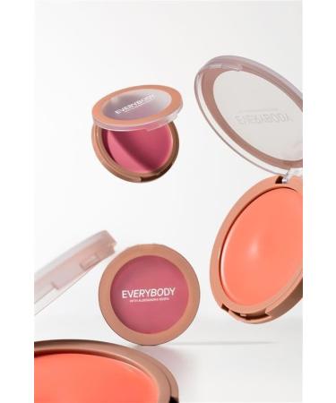 EVERYBODY LONDON Creamy blush 65 g Cream Blush for a fresh daily complexion for all skin types highly pigmented vegan and not tested on animals peach pie Peachy Pie - Buy Online on GoSupps.com