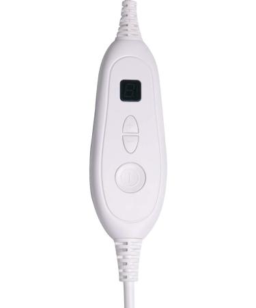 Ambershine 45cmx85cm XXXXL King Size Fast-Heating Electric Heating Pad - 6 Temperature Settings for Pain Relief in Dark Teal - Buy Online on GoSupps.com