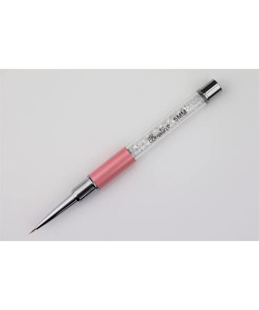 striping nail art brushes Nail Art Brushes 2 pcs Detail Nail Brushes Nail Art Liner Brushes Nail Art Design Painting Brush for DIY & Professional Use Detailer Brush Dotting Tool Clear Liner Brush - Buy Online on GoSupps.com
