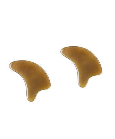 Minkissy Guasha Shabbrett for body facial tool blue badge holder stencil stencil Gua-Sha B ffelhorn foster tools Guasha plate facial massage dolphin 2 pieces