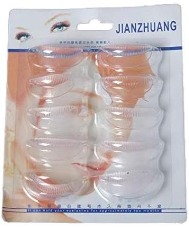 10 Pairs S/M/L Silicone Eyelash Perming Curler Pads with Small Medium Large Size Lash Lift Rods Makeup Beauty Tool Accessories Pink - Buy Online on GoSupps.com