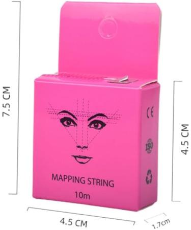 Angoily 2 Boxes Ink Pattern Embroidery Ruler Auxiliary Tool Make up - Buy Online on GoSupps.com