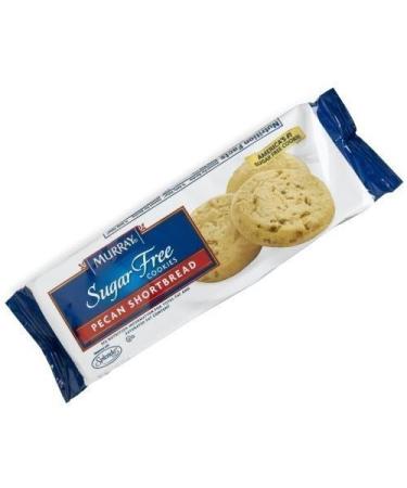 Murray, Sugar Free Cookies, Pecan Shortbread, 5.5-Ounce Package (Pack of 4) Pecan 5.5 Ounce (Pack of 4)
