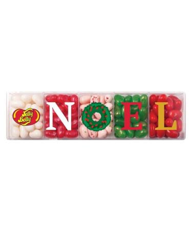 Jelly Belly Christmas 5-Flavour Jelly Beans Gift Box (113g) Festive Beananza Box Featuring Coconut Very Cherry Green Apple and More Includes Flavor Combination Guide Perfect Holiday Gift Stocking Stuffer or Party Treat