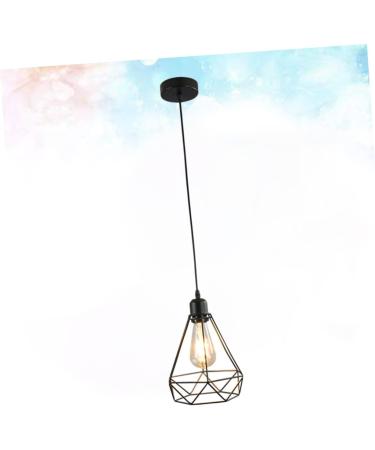 jojofuny 2pcs Living Room Lighting Shop Lighting Vintage Hanging Iron Light Chandelier Ceiling Light Metal - Buy Online on GoSupps.com