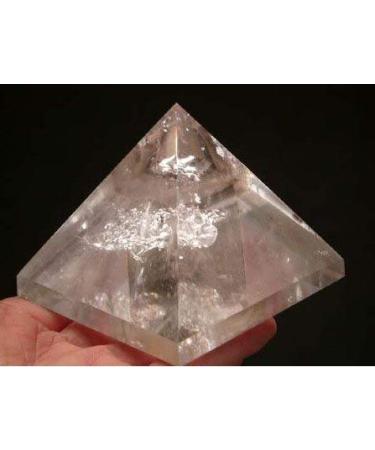 Clear Natural Quartz Crystal Pyramid 230g ningxiao