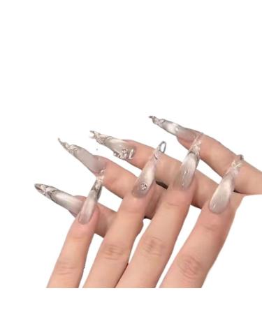 Temperament manicure explosive patch manicure hand-worn finished butterfly detachable(L)