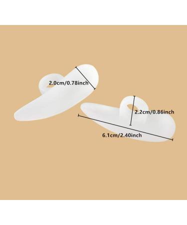 CAREOR Hammer Toe Cushion - 6-Piece Gel Pads Set for Curled, Claw, and Mallet Toe Relief - Buy Online on GoSupps.com