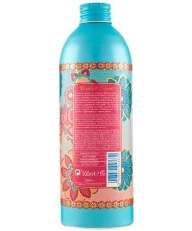 Tesori d'Oriente Bagno Lot de 8 cr mes ayurv diques moussantes l'amla et au patchouli nettoie en douceur la peau et donne brillance et souplesse 500 ml + porte-cl s Beni Culinari gratuit - Buy Online on GoSupps.com