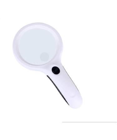 20 Times Handheld Reading Optical Magnifying Glass 8 LED Lights Old 90MM Large Lens 30 Times with Purple Light Made in China - Buy Online on GoSupps.com