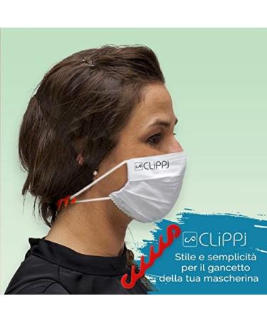 Clippj Ear Hooks for Masks | Comfortable & Adjustable | Shop Internationally - Buy Online on GoSupps.com