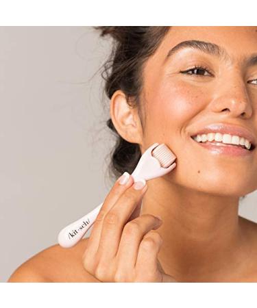 Buy Kitsch Micro Derma Facial Roller - Blush | Enhance Skin Radiance & Texture - Buy Online on GoSupps.com