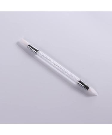 Nail Art Sculpture Pens Silicone Dual Head Manicure Carving Pen Rhinestone Beads Picker Tool Beauty Tools - Buy Online on GoSupps.com