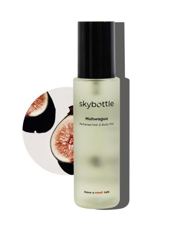 skybottle Hair & Body Mist Lasting Fragrance with Fig Fruit Scent Travel Size Perfume and Body Spray Hygiene Essentials for Women Girls Valentine Gift 3.4 Fl. Oz Muhwagua