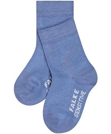 FALKE Unisex Baby Cotton Soft-Top Socks - Gentle Grip, Elasticated Ankle, Blue Pink & More - 1 Pair Sensitive 74/80 Coral - Buy Online on GoSupps.com