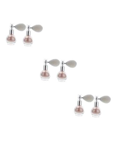 6 Pcs Spray Glitter Gloss Spray Makeup Sprayer Makeup Powder Spray Tool Sprayer Bottle Hair Powder Decor Girl Makeup Sprayer Perfume Bottle Glitter Spray As Shown 2x3pcs 7.5x6cmx3pcs