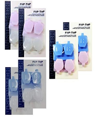 Flip Top Contact Lens Case - 12 Pack Variety Pack