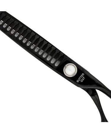 Geib GE9989 85 Pearl Left Handed Texturizer Shear in Black - Professional Grade Shears - Buy Online on GoSupps.com