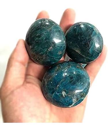 5pc 130g-150g Natural Blue Apatite Tumbled Crystals Stones Obelisk - Buy Online on GoSupps.com