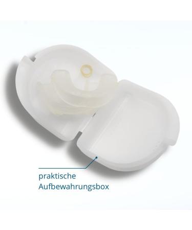 Snorflex Snoring Stopper | Premium Two-Part Anti-Snoring Splint with Elastic Straps & Quick Adjustment - International Shipping Available - Buy Online on GoSupps.com