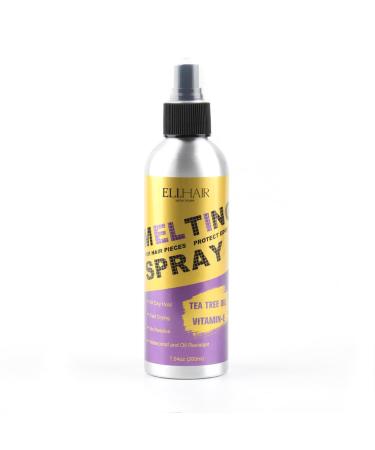 Melting Spray and Holding Spray Glue-Less Hair Adhesive Spray for Closure Lace Wigs All-Day Hold Daily Wig Application 200ml
