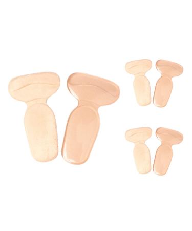 Heel Grip Pads - Gel Back Heel Cushion Protector Liners - Adhesive Silicone Fabric Suede Shoe Inserts to Prevent Blisters for Men & Women 1 Pair (2 Piece)