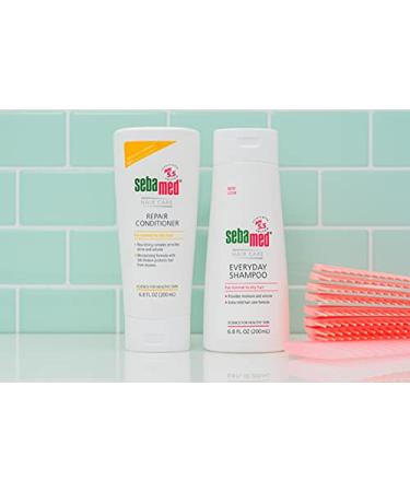 Sebamed Every-Day Shampoo 200ml | Mild Daily Hair Wash for Women & Men | Shine & Volume No Microplastics | Made in Germany - 1 Pack - Buy Online on GoSupps.com
