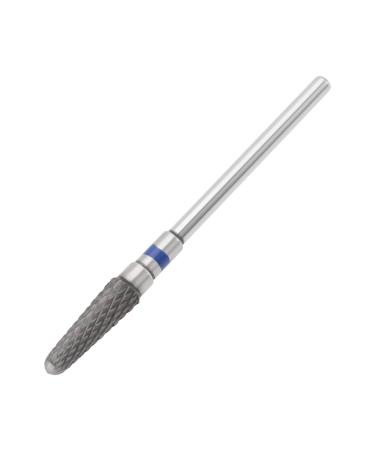 Be In Your Mind 2.35mm Carbide Cutter Bit Manicure Drill Bit for Nail Beauty Electric Manicure for Removing Gel Cuticle and Panel (Medium Teeth Blue M) M Denti medi