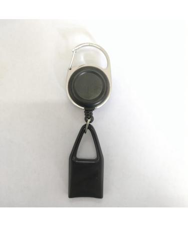 Hoadoek 10Pcs Silicone Lighter Holder Sleeve Clip Lighter Protective Cover Smoking Spare Parts Accessories with Retractable Keychain - Buy Online on GoSupps.com