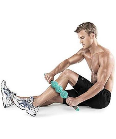 Anlin Massage Scooter - Fitness Exercises Yoga Stick & Relaxation Tool | Muscle Massage & Recovery | Pointed Ball Chopsticks (Orange) - Buy Online on GoSupps.com