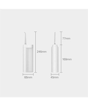Cordless Water Flosser for Professional Dental Care | IPX7 Waterproof Oral Irrigator with 3 Modes & 2 Tips - Portable & Rechargeable - Buy Online on GoSupps.com