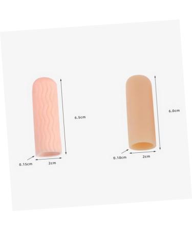 Buy NOLITOY Silicone Finger Cots - 7 Pairs of Anti-Cut Finger Protectors for Gaming Crafting and Guitar Playing - Buy Online on GoSupps.com