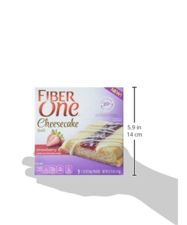 Fiber One Cheesecake Bars - Strawberry Cheesecake (4 Pack) - Buy Online on GoSupps.com