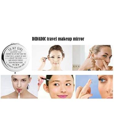 DIDADIC Daughter Gifts from Mom and Dad | Unique Birthday & Graduation Present for Her - Silver To My Girl (2.6inch) - Buy Online on GoSupps.com