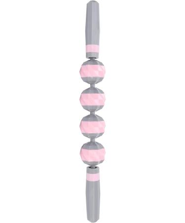 Verdant Touch Pink Body Massage Roller | Muscle Relief & Yoga Stick | Ultimate Relaxation Tool for Fatigue - Buy Online on GoSupps.com
