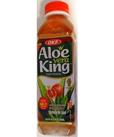 Aloe Vera King (Pomegranate Flavor) - 16.90fl Oz (Pack of 10) - Buy Online on GoSupps.com