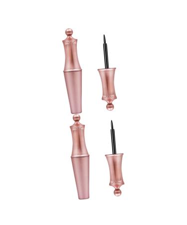 FRCOLOR Eyeliner 4 Pcs Liquid Eyeliner Magnetic False Eyelashes Magnetic Eyelashes with Eyeliner Miss