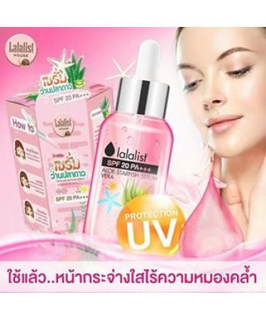 NEW Lalalist SPF 20 PA+++ Aloe Vera -Starfish Serum UV Protection 25 ml by Angun Gift Shop - Buy Online on GoSupps.com