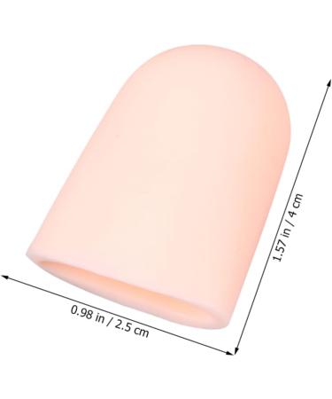 10 Pairs Silicone Gel Nitrile Finger Cots - Cut Resistant Toe Protectors & Covers | Khaki 4x2.5cm - International Shipping Available - Buy Online on GoSupps.com